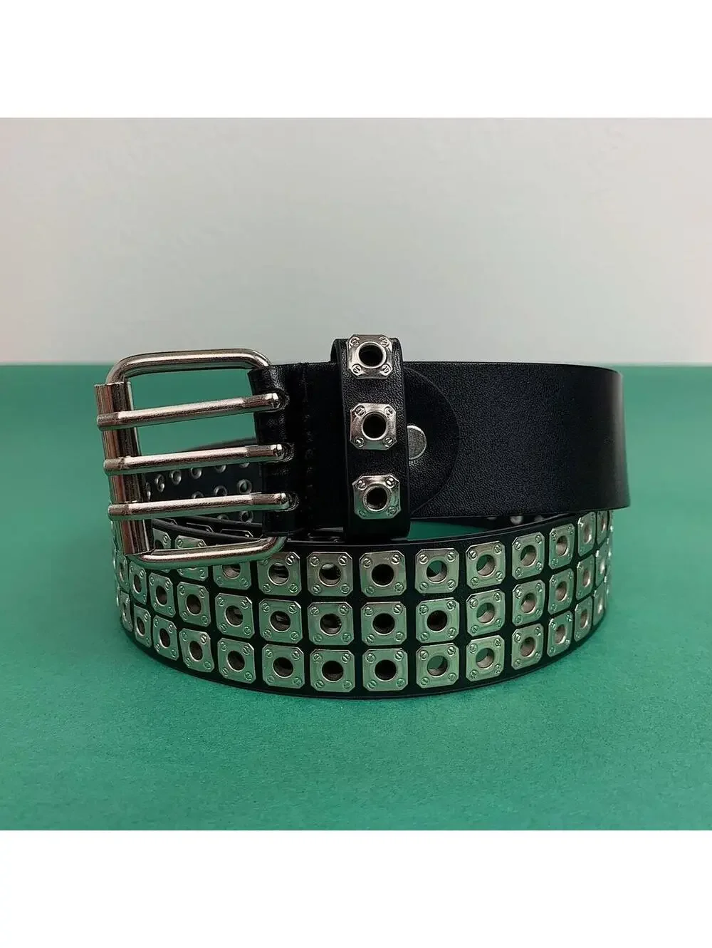 Y2K Cyber Black Belt 42 Inch Unisex